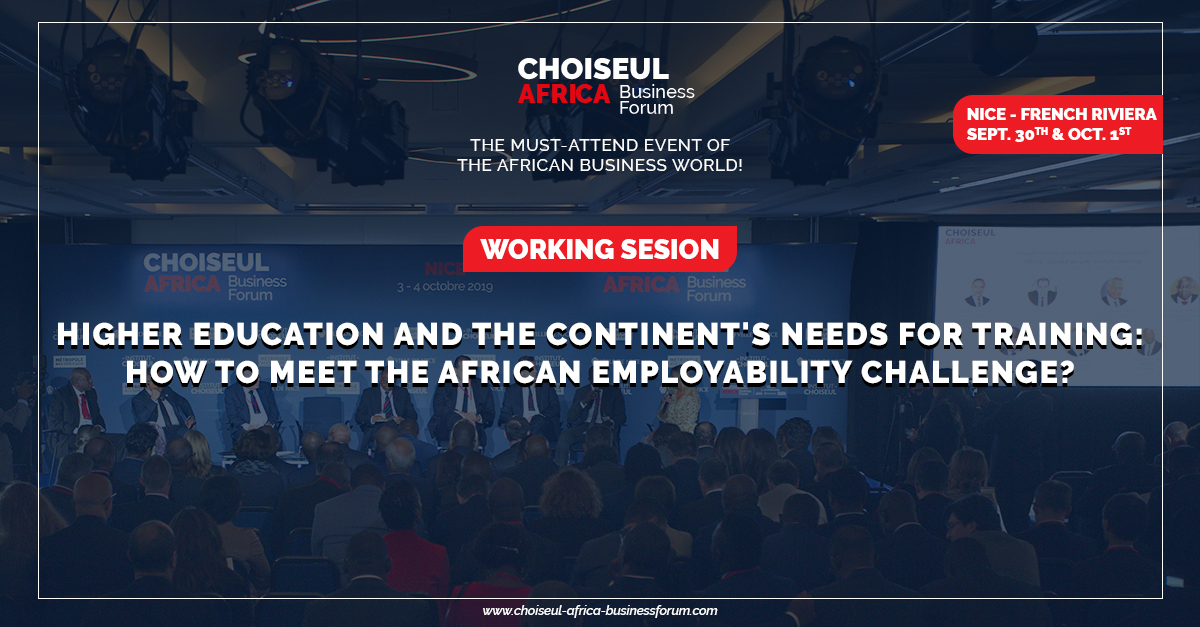 Higher education and the continent’s needs for training: How to meet the African employability challenge?