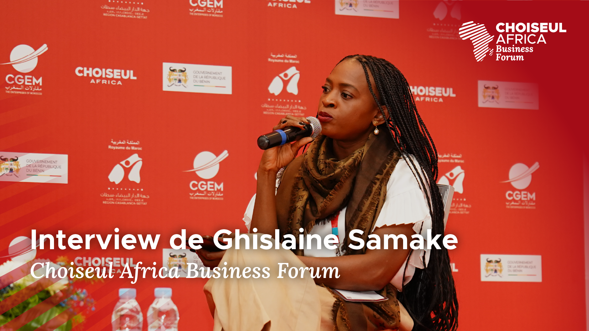 Exclusive interview of Ghislaine Samake